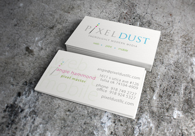 Pixel Dust Business Card