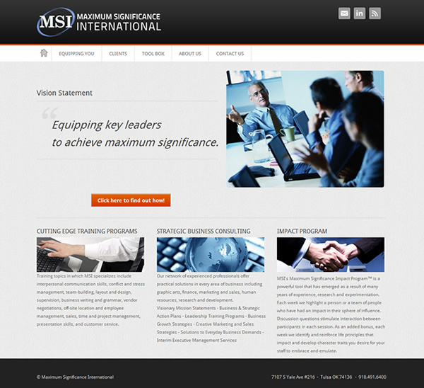 Maximum Significance International Website