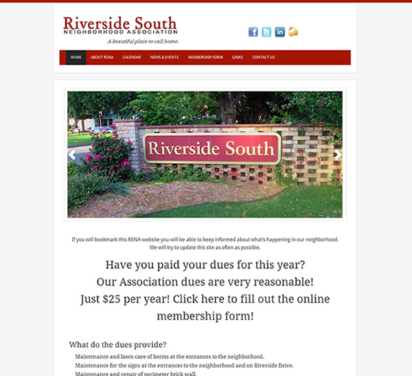 Riverside South Neighborhood Association